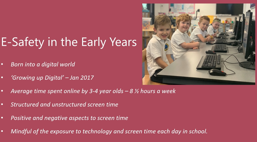 E Safety in the Early Years with Laura Mercy