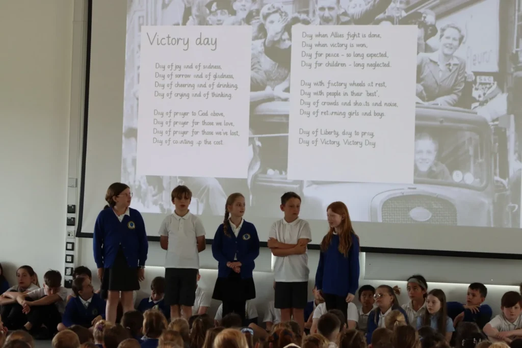 VE Day Assembly by Year 5