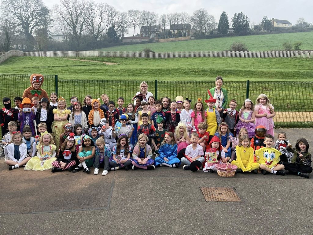 Celebrating World Book Day at Westclyst Primary School