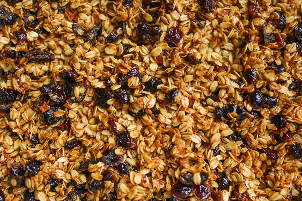 Image of fruit flapjack